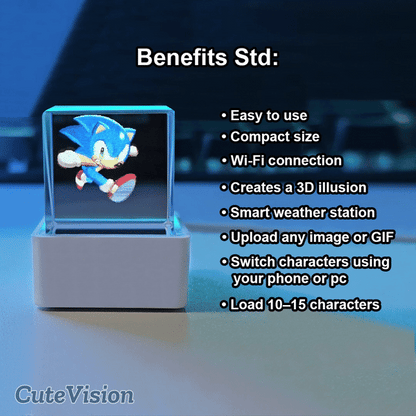 HoloPrism Cube - Bring 3D Magic Into Your Space