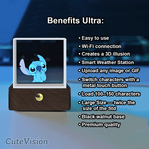 HoloPrism Cube - Bring 3D Magic Into Your Space