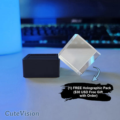 HoloPrism Cube - Bring 3D Magic Into Your Space